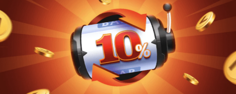 10% refund bonus