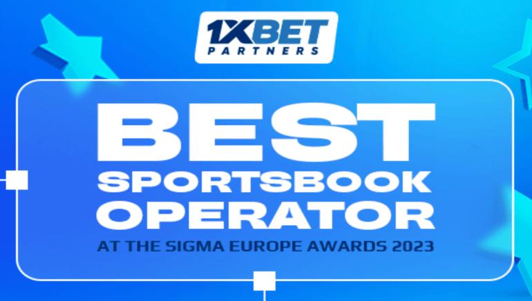 1xBet được vinh danh là Nhà điều hành cá cược thể thao tốt nhất tại Giải thưởng SiGMA Châu Âu 2023