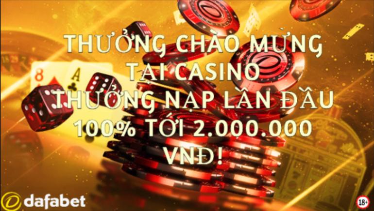 Tham gia Dafabet Casino và nhận Ưu đãi tiền thưởng chào mừng hào phóng!