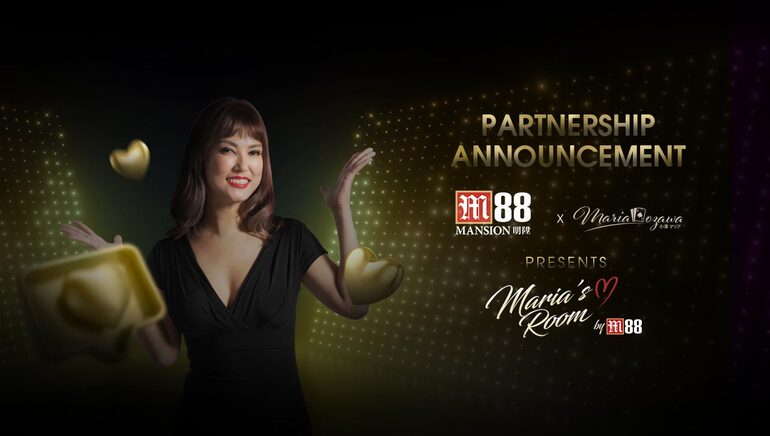 Maria Ozawa Cựu ngôi sao Phim người lớn ra mắt Maria's Room Sòng bạc Trực tuyến của M88 Mansion
