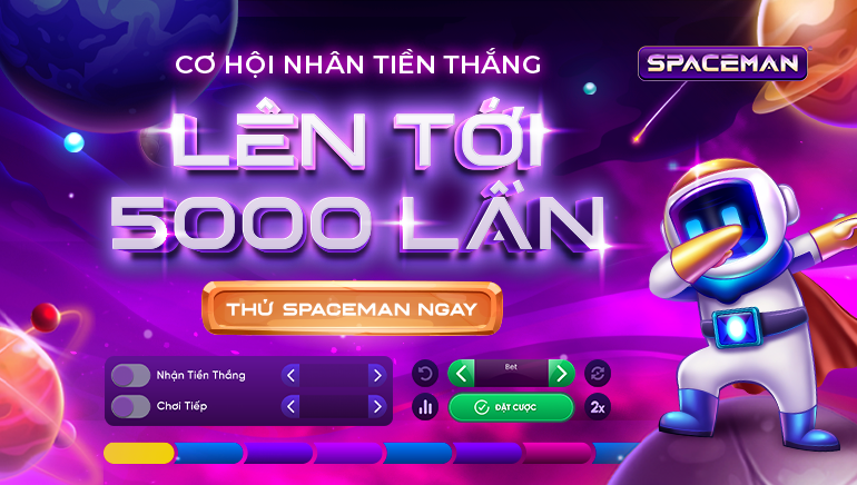 Pragmatic Play ra mắt trò chơi arcade casino mới hấp dẫn - "Spaceman" - tại Yesbet88 Casino Việt Nam