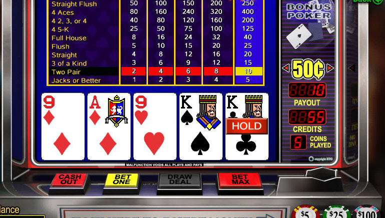 Hướng dẫn chơi video poker trực tuyến miễn phí 2026